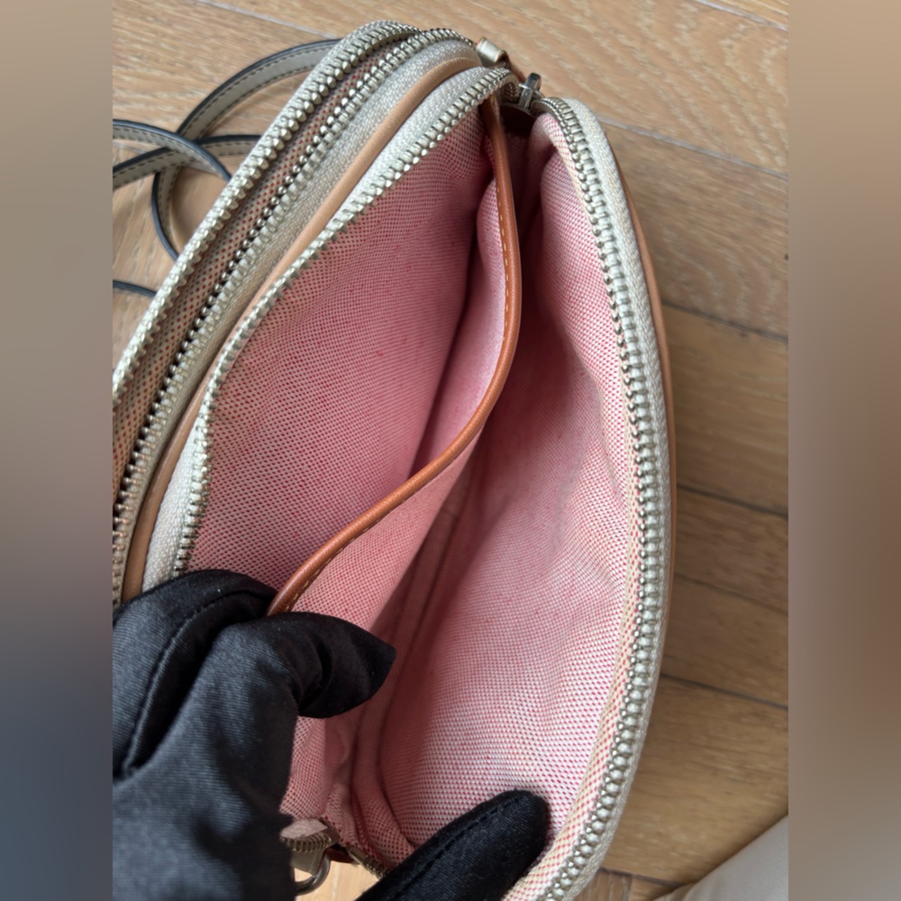 COACH Crossbody Clutch With Embossed Rocket Shuttle - Picture 8 of 16